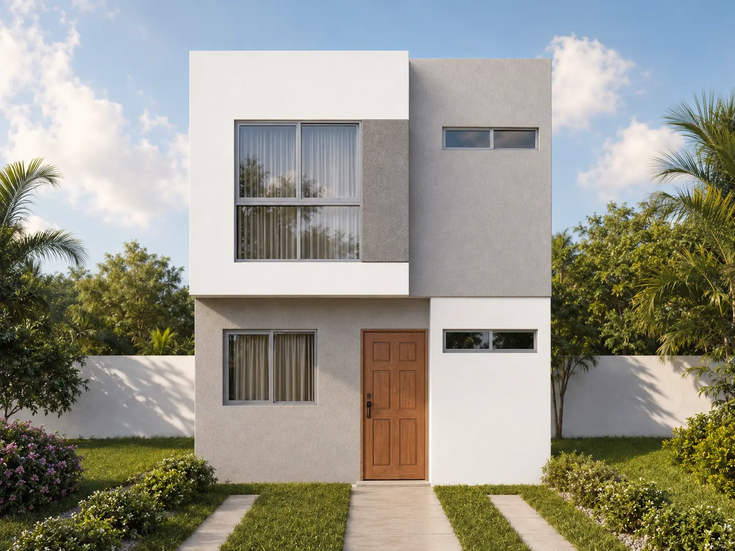Visual de referencia de la fachada del modelo Aurora Plus