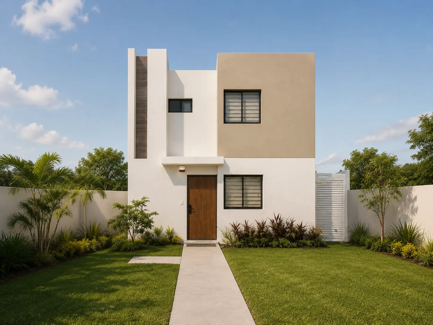 Fachada del modelo Guinea